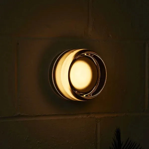 Verthara Premium Round LED Indoor-Outdoor Wall Sconce