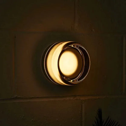 Verthara Premium Round LED Indoor-Outdoor Wall Sconce