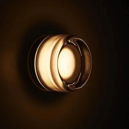 Verthara Premium Round LED Indoor-Outdoor Wall Sconce