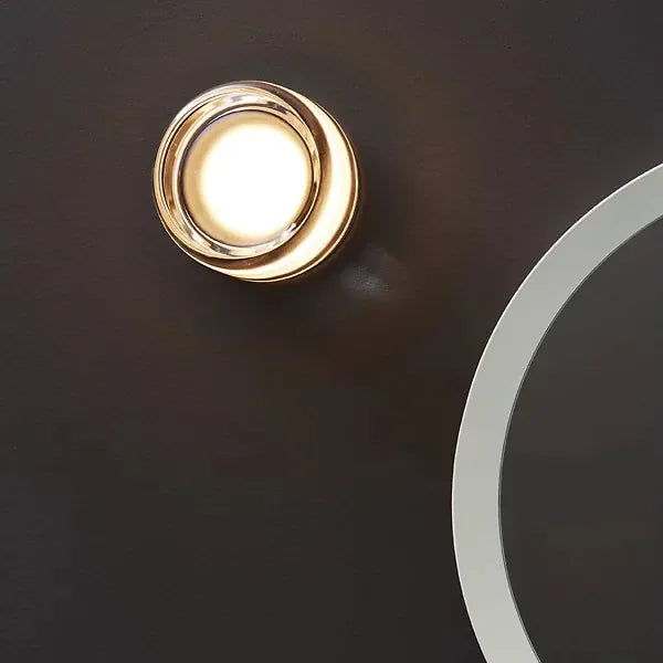 Verthara Premium Round LED Indoor-Outdoor Wall Sconce