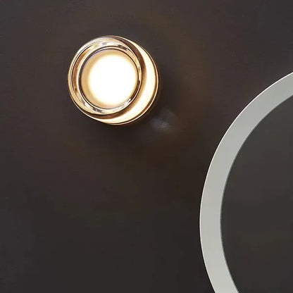 Verthara Premium Round LED Indoor-Outdoor Wall Sconce