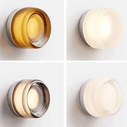 Verthara Premium Round LED Wall Light - Wall Mounted - Adjustable Colour Temperature - Aluminium - Indoor/Outdoor - 120 Lumens - Warm/Cool Tones