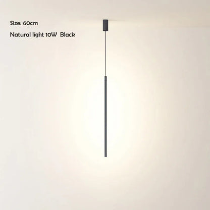 Verthara Premium Scandinavian LED Hanging Pendant Light Dimmable 60cm natural light