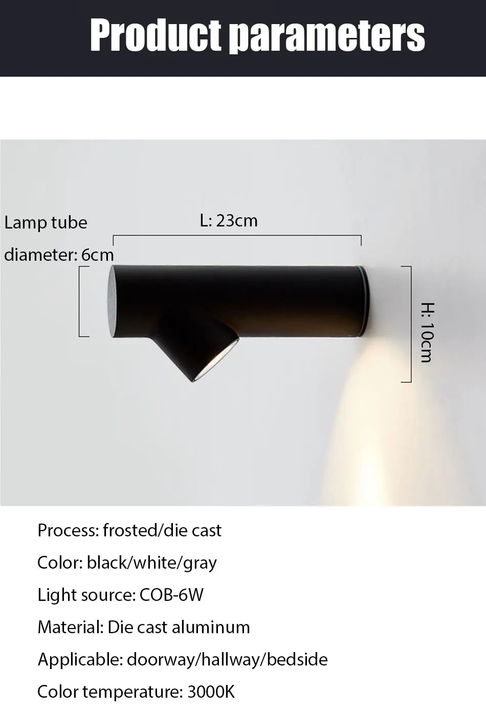 Verthara Premium Sculptural Aluminium Wall Sconce