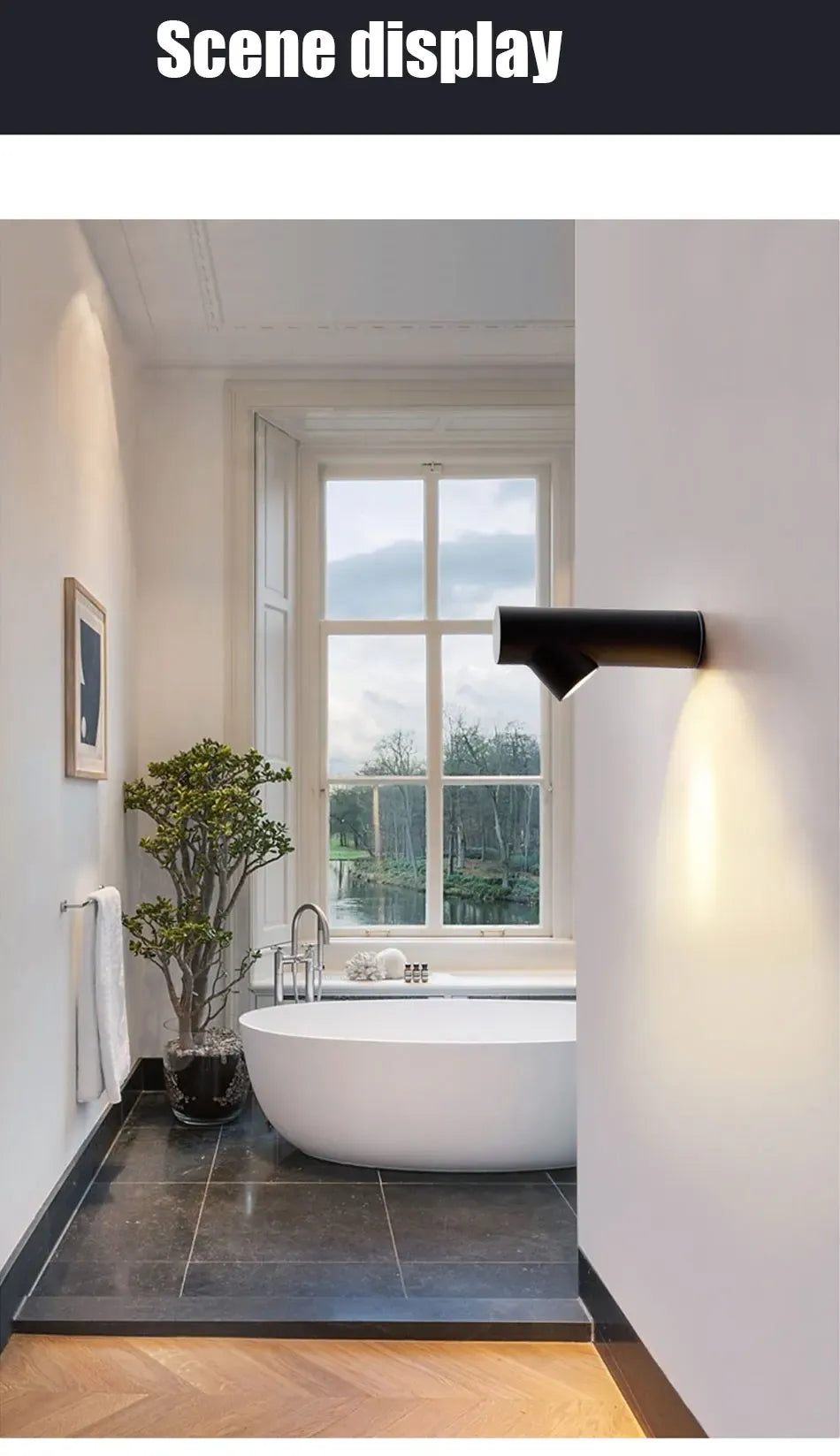 Verthara Premium Sculptural Aluminium Wall Sconce