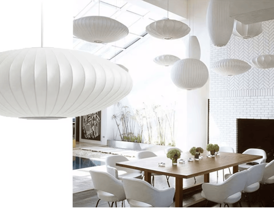 Verthara Premium Silk Cloth Pendant Chandelier
