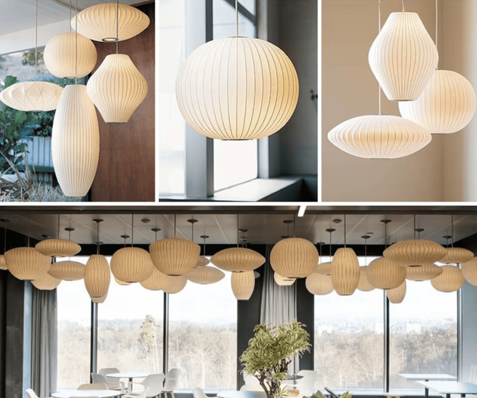 Verthara Premium Silk Cloth Pendant Chandelier