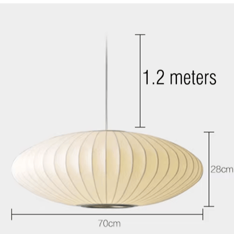 Verthara Premium Silk Cloth Pendant Chandelier