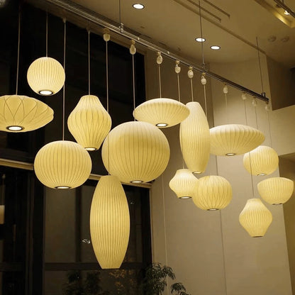 Verthara Premium Silk Cloth Pendant Chandelier