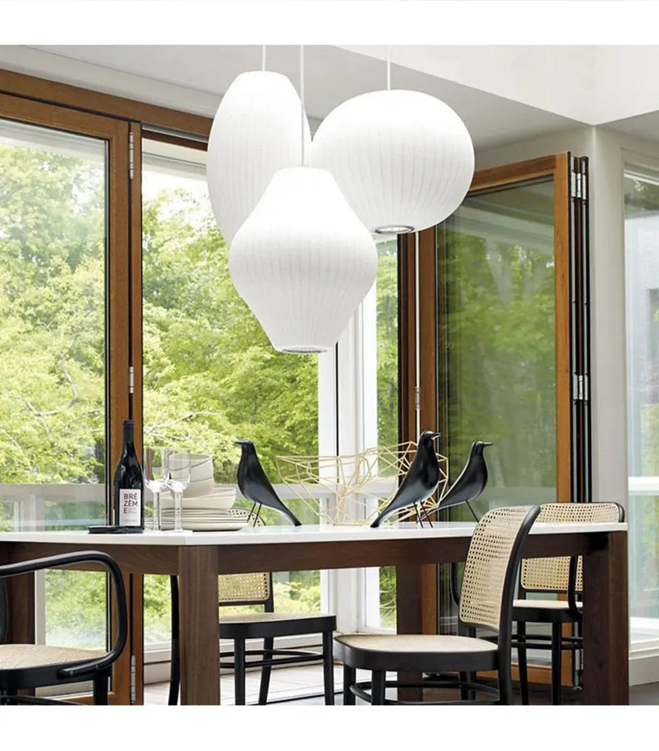Verthara Premium Silk Cloth Pendant Chandelier