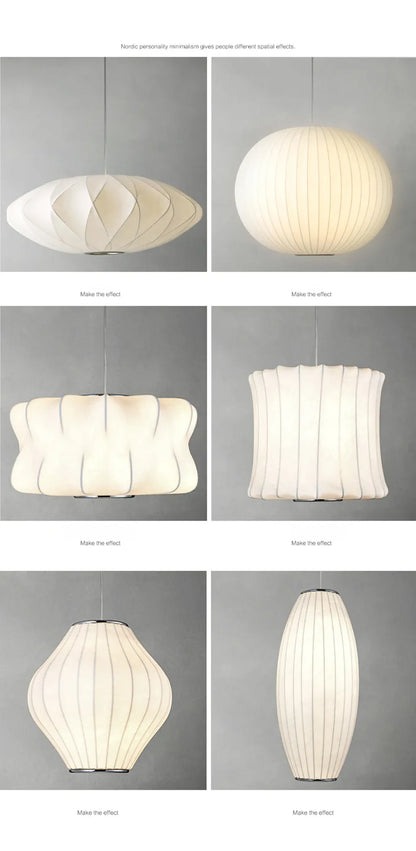 Verthara Premium Silk Cloth Pendant Chandelier
