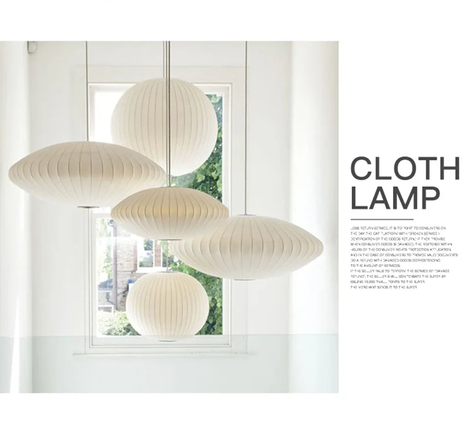 Verthara Premium Silk Cloth Pendant Chandelier