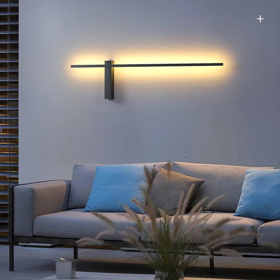 Verthara Premium Slim Linear Outdoor Wall Sconce