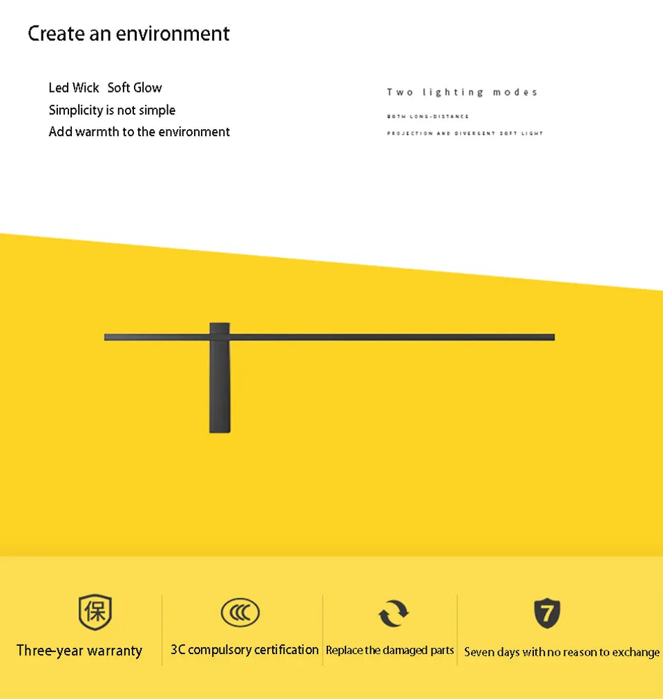 Verthara Premium Slim Linear Outdoor Wall Sconce