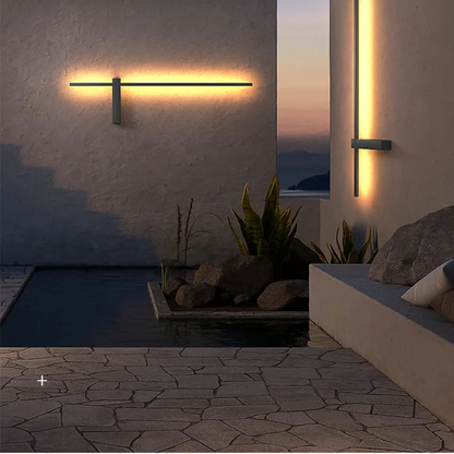 Verthara Premium Slim Linear Outdoor Wall Sconce