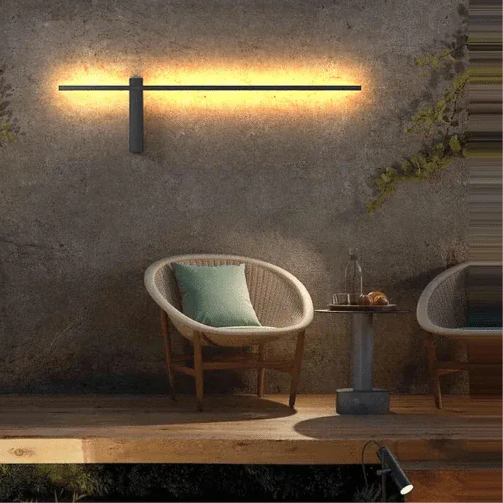 Verthara Premium Slim Linear Outdoor Wall Sconce