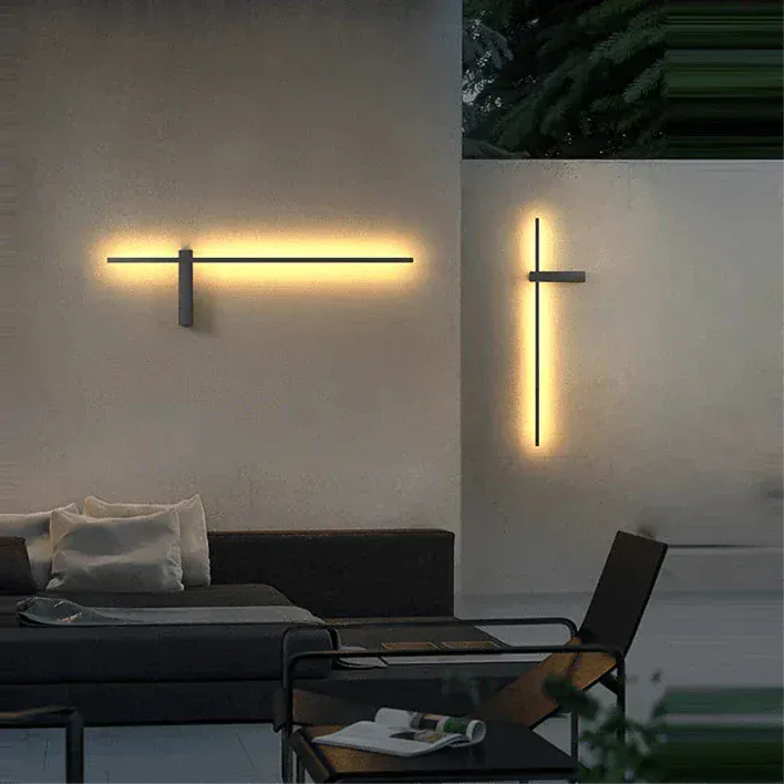 Verthara Premium Slim Linear Outdoor Wall Sconce