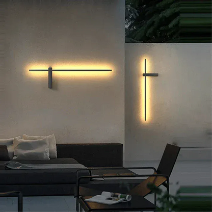 Verthara Premium Slim Linear Outdoor Wall Sconce