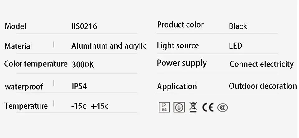 Verthara Premium Slim Linear Outdoor Wall Sconce