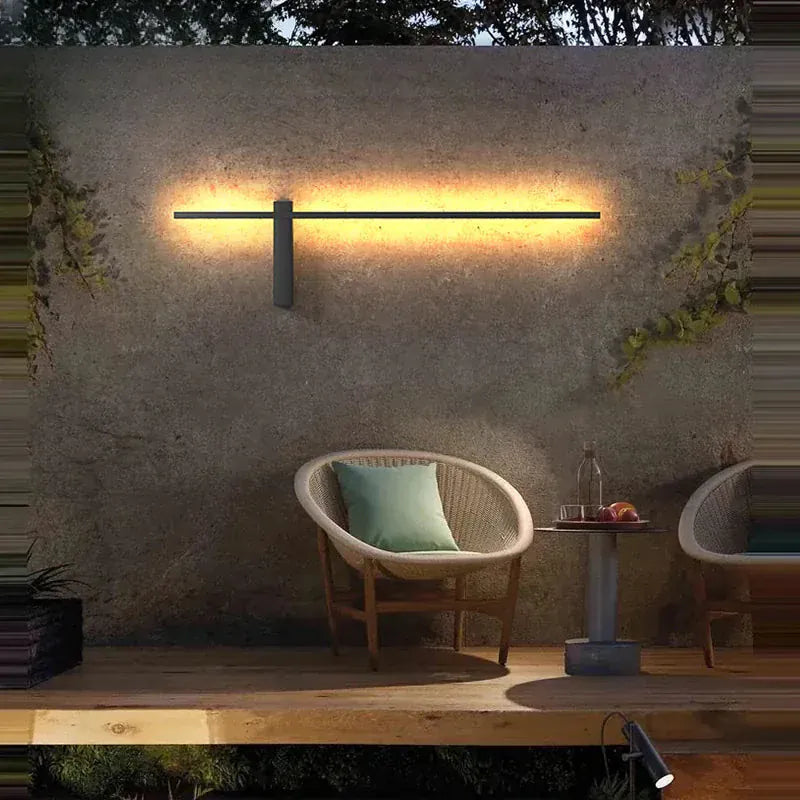 Verthara Premium Slim Linear Outdoor Wall Sconce