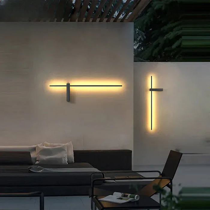 Verthara Premium Slim Linear Outdoor Wall Sconce