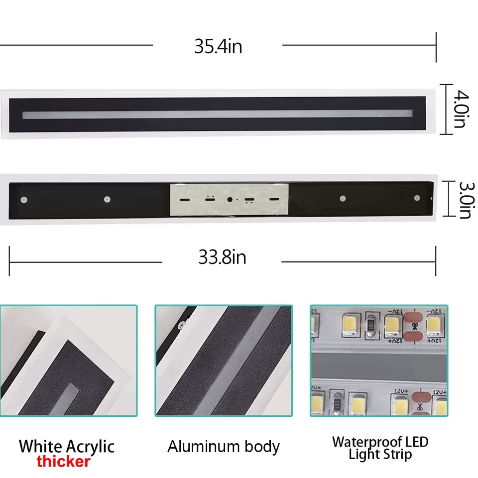 Verthara Premium Slim Outdoor Wall Light