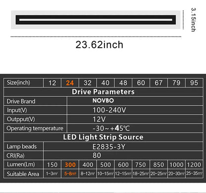 Verthara Premium Slim Outdoor Wall Light