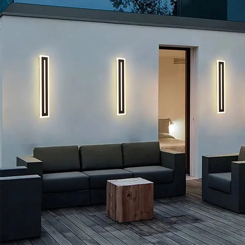 Verthara Premium Slim Outdoor Wall Light