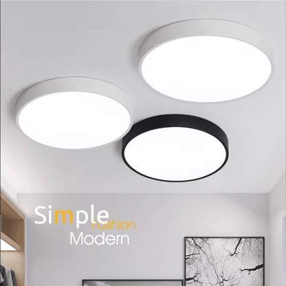 Verthara Premium Slim Round Dimmable LED Ceiling Light with Remote