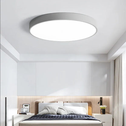 Verthara Premium Slim Round Dimmable LED Ceiling Light with Remote