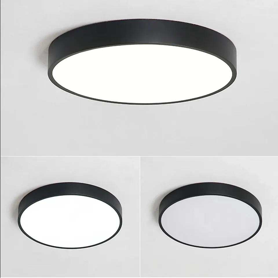 Verthara Premium Slim Round Dimmable LED Ceiling Light with Remote