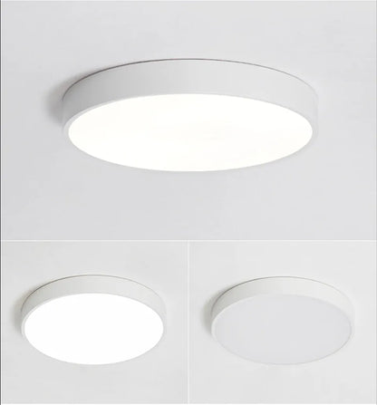 Verthara Premium Slim Round Dimmable LED Ceiling Light with Remote