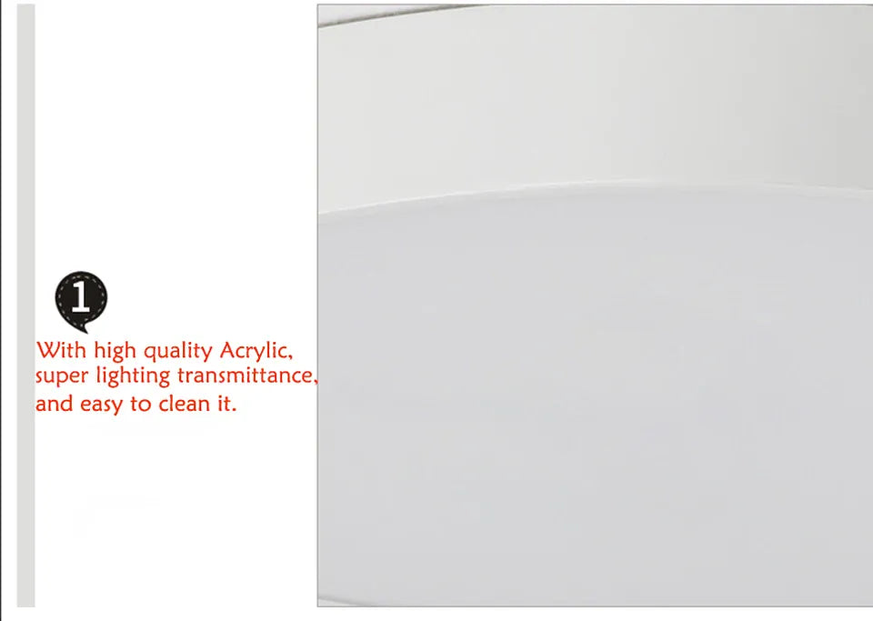 Verthara Premium Slim Round Dimmable LED Ceiling Light with Remote
