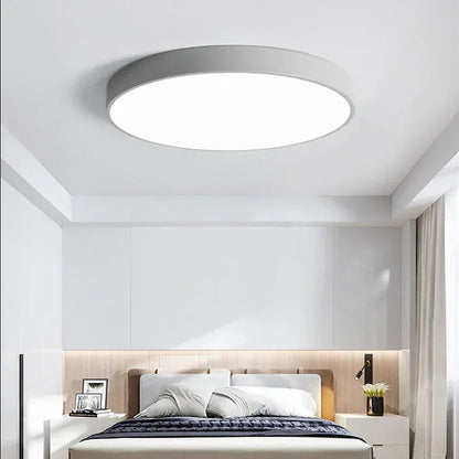 Verthara Premium Slim Round Dimmable LED Ceiling Light with Remote