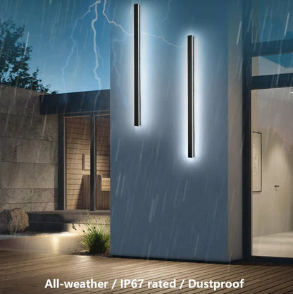 Verthara Premium Smart Dimmable Stainless Steel Outdoor Sconce