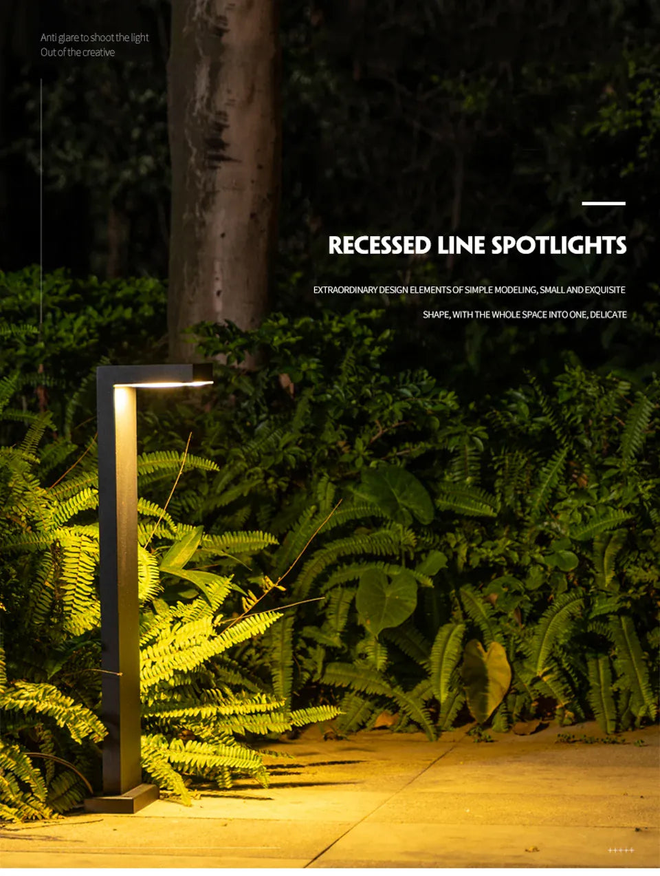 Verthara Premium Solar Aluminium Pathway Garden Lamp