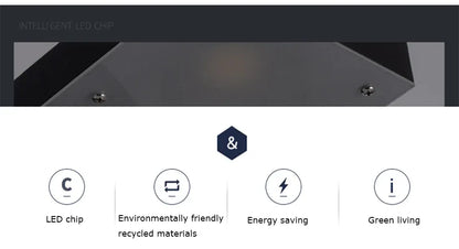 Verthara Premium Solar Aluminium Pathway Garden Lamp