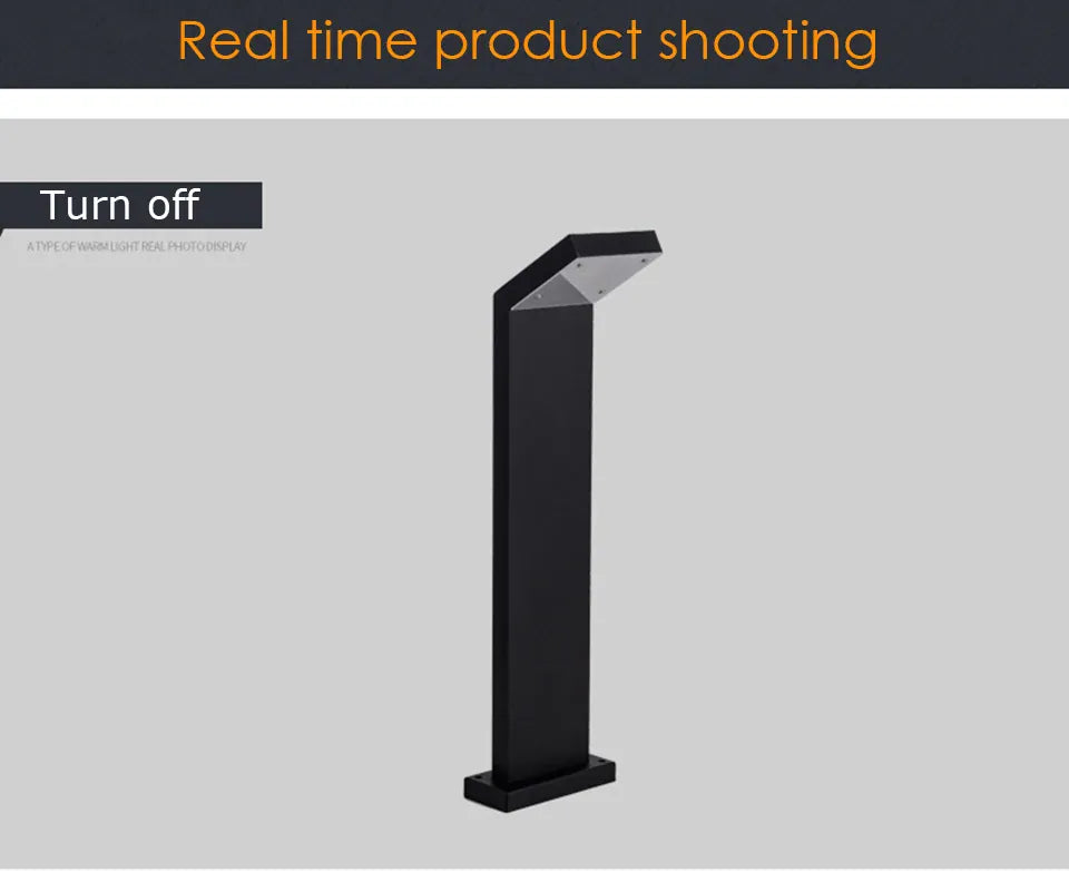 Verthara Premium Solar Aluminium Pathway Garden Lamp