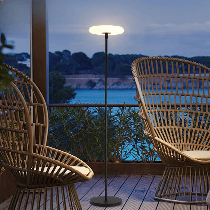 Verthara Premium Solar Cordless Outdoor Floor Lamp