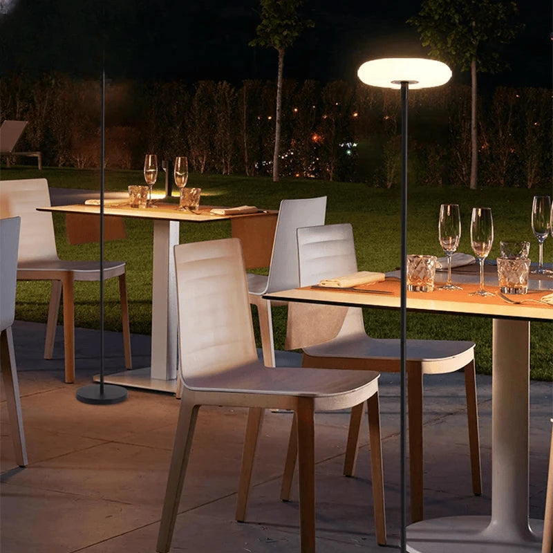 Verthara Premium Solar Cordless Outdoor Floor Lamp