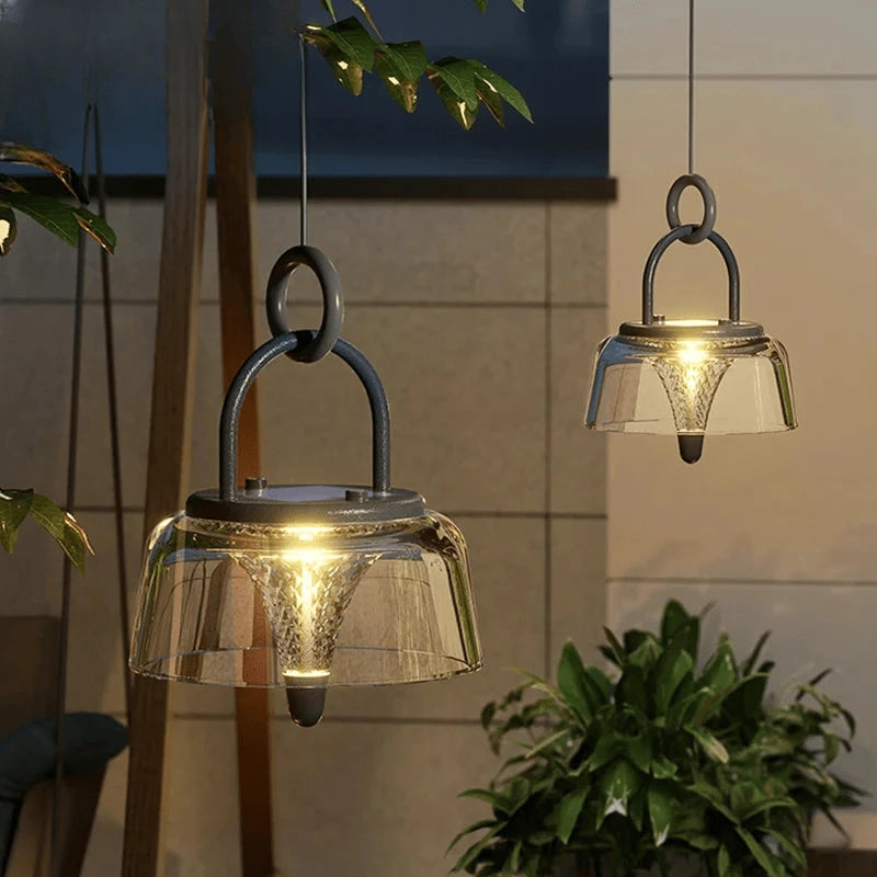 Verthara Premium Solar Hanging Lantern with Handle