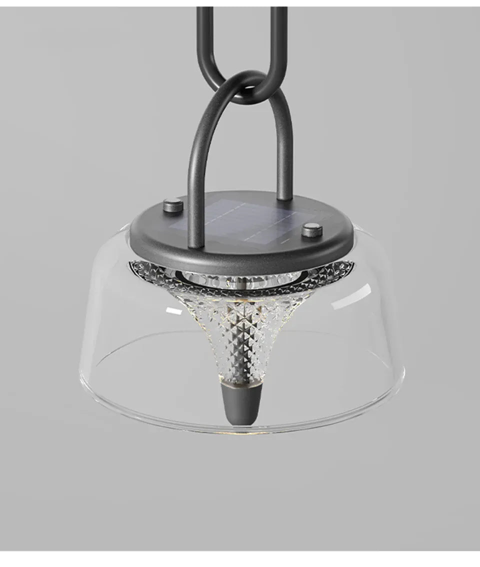 Verthara Premium Solar Hanging Lantern with Handle