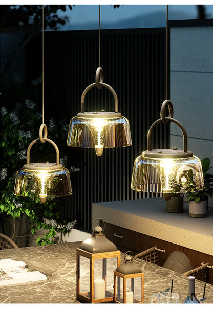 Verthara Premium Solar Hanging Lantern with Handle