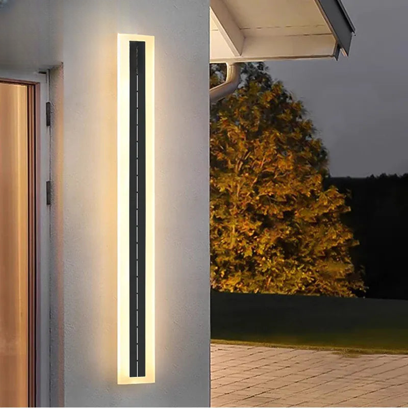 Verthara Premium Solar LED Outdoor Garden Wall Light