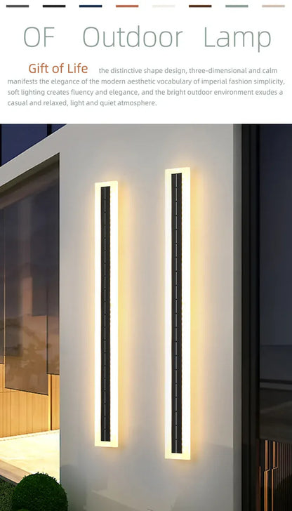 Verthara Premium Solar LED Outdoor Garden Wall Light
