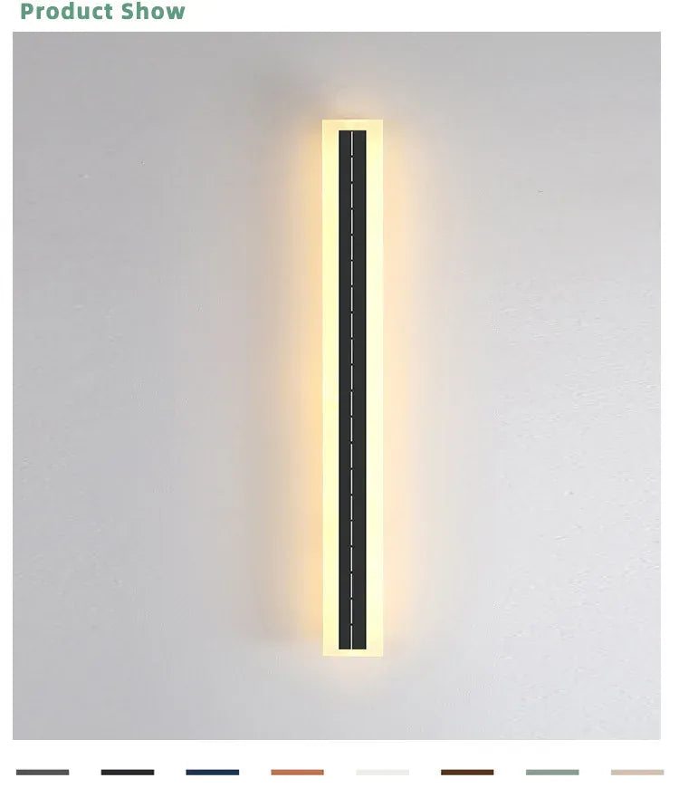 Verthara Premium Solar LED Outdoor Garden Wall Light