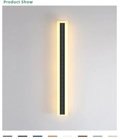 Verthara Premium Solar LED Outdoor Garden Wall Light