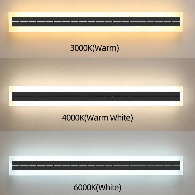 Verthara Premium Solar LED Outdoor Garden Wall Light