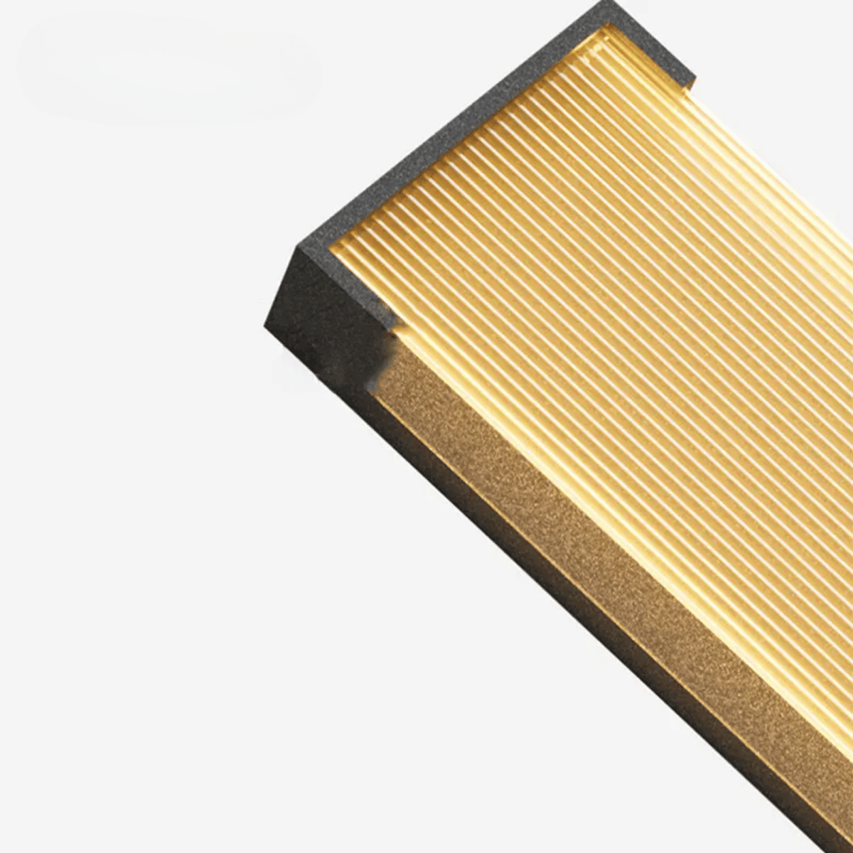 Verthara Premium Solar LED Wall Light - Outdoor Mount - Waterproof - Automatic On/Off - Stainless Steel - Modern Design - For Garden and Patio