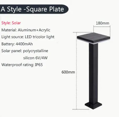 Verthara Premium Solar Pathway Garden Lights A